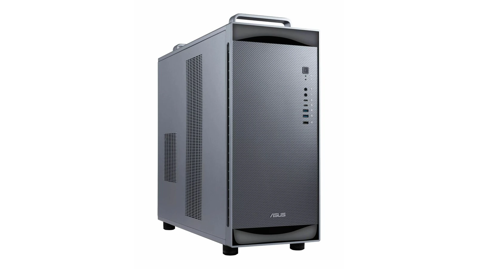 ASUS ExpertCenter Pro Station-class tower shown alone on a white background.