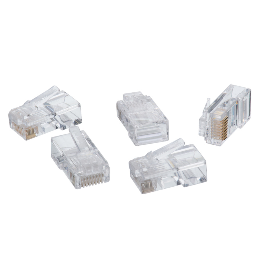 4XEM 1000PK Cat5e RJ45 Ethernet Plugs/Connectors