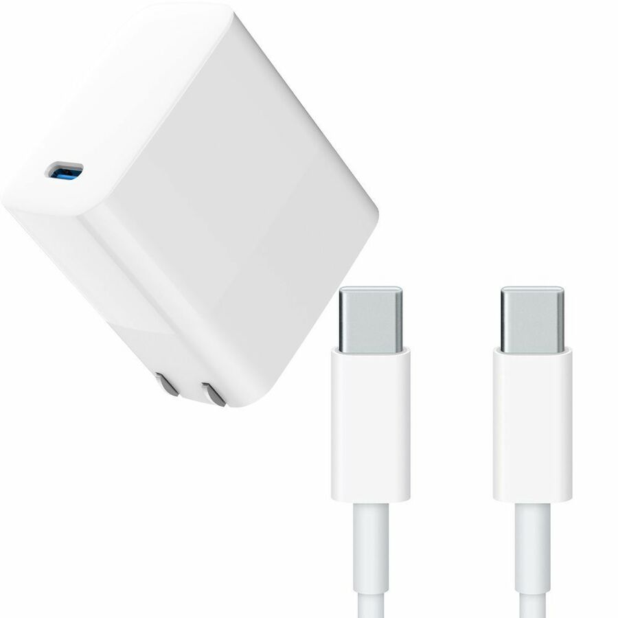 4XEM 65W 10FT USB-C to USB-C GaN Charging Kit - White