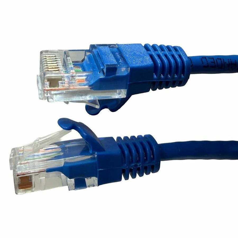 4XEM 100FT Cat5e Molded RJ45 UTP Pure Copper Patch Cable (Blue)
