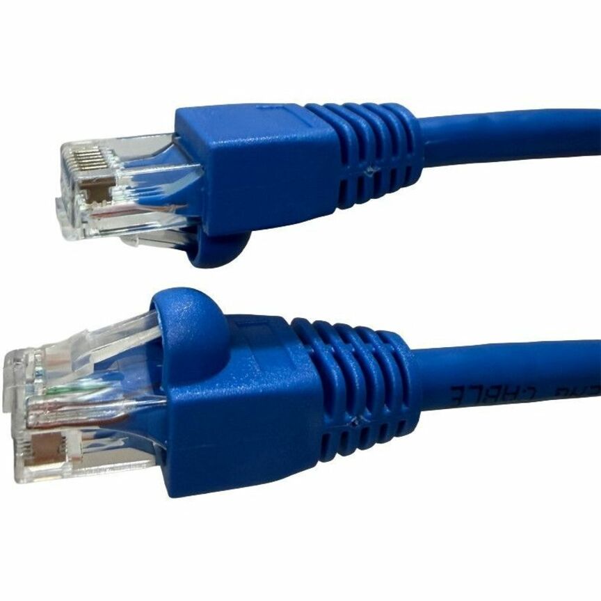 4XEM 10FT Cat6A Snagless RJ45 Ethernet Patch Cable (Blue, 10Gbps, Pure Copper, UTP)
