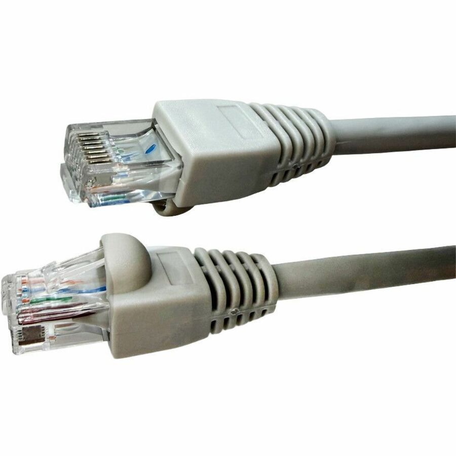 4XEM 25FT Cat6A Snagless RJ45 Ethernet Patch Cable (Gray, 10Gbps, Pure Copper, UTP)