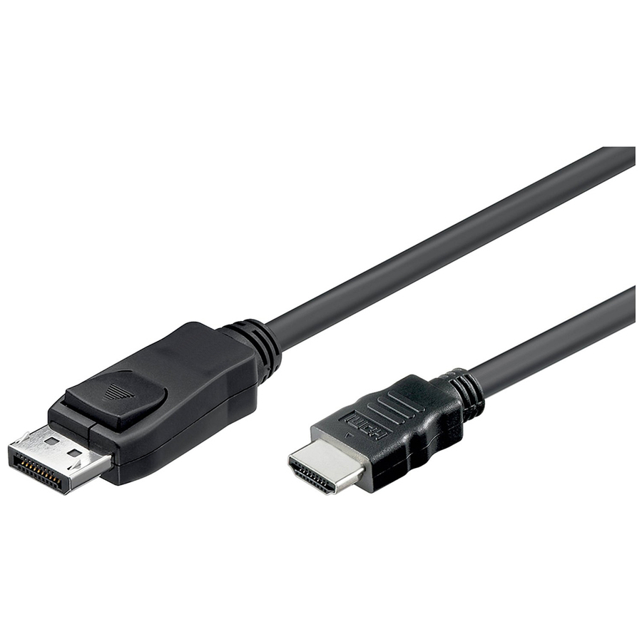 4XEM 6Ft DisplayPort To HDMI Cable