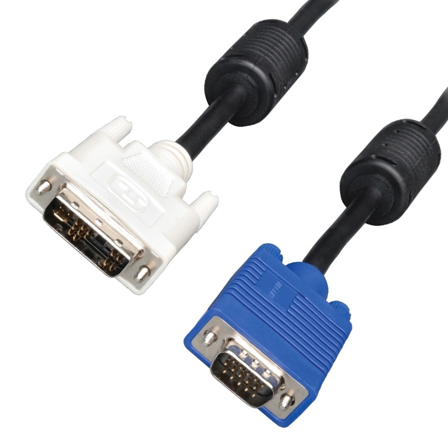 4XEM DVI To VGA Adapter Cable - 10 Feet