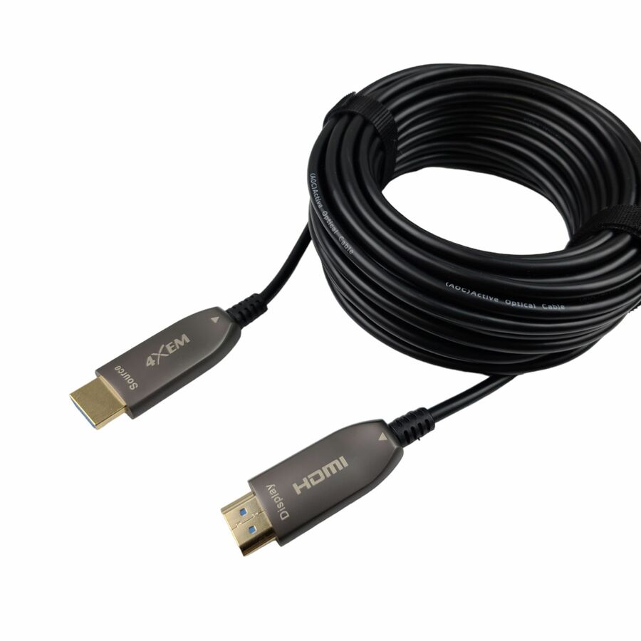 4XEM 40M 131FT Active Optical Fiber 2.1 HDMI