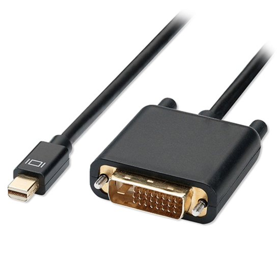 4XEM 6 Ft Mini DisplayPort Male to DVI Male
