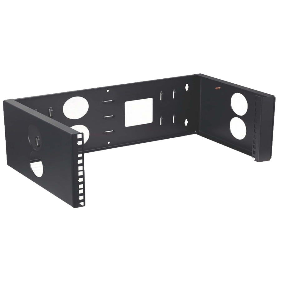 4XEM 6U Wall Mount for Rackmount Equipment, Network Equipment - Black