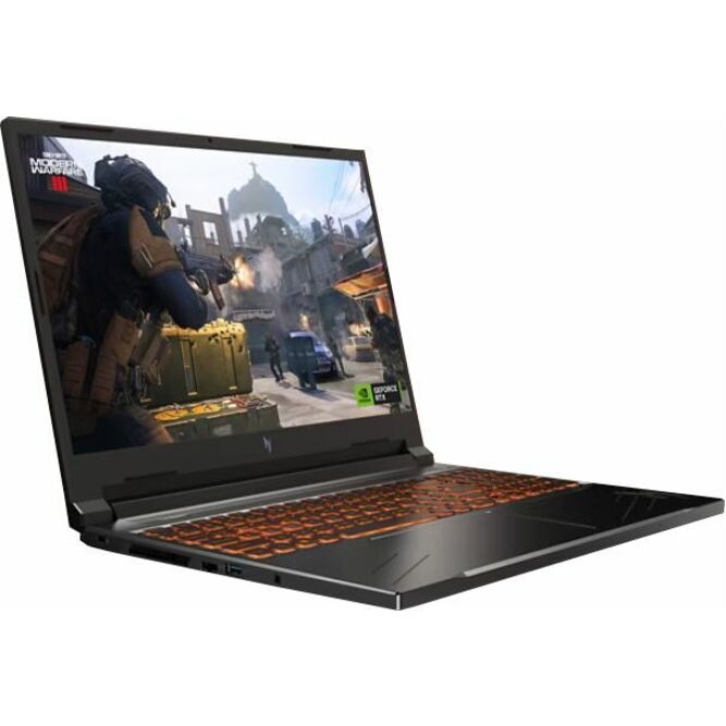 Acer Nitro V 16 ANV16-72 ANV16-72-70X9 16" Gaming Notebook - WUXGA - 180 Hz - Intel Core 7 240H - 16 GB - 1 TB SSD - English Keyboard - Black