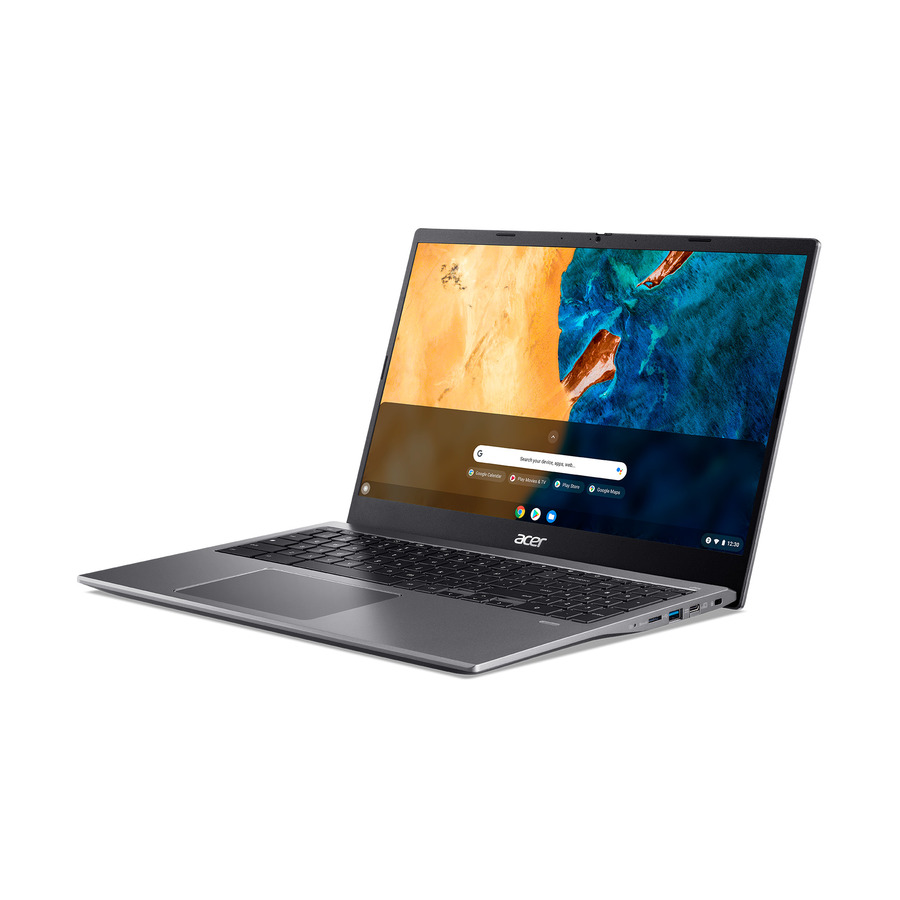Acer Chromebook 515 CB515-1W CB515-1W-393L 15.6" Chromebook - Full HD - Intel Core i3 11th Gen i3-1115G4 - 8 GB - 128 GB SSD - English (US) Keyboard