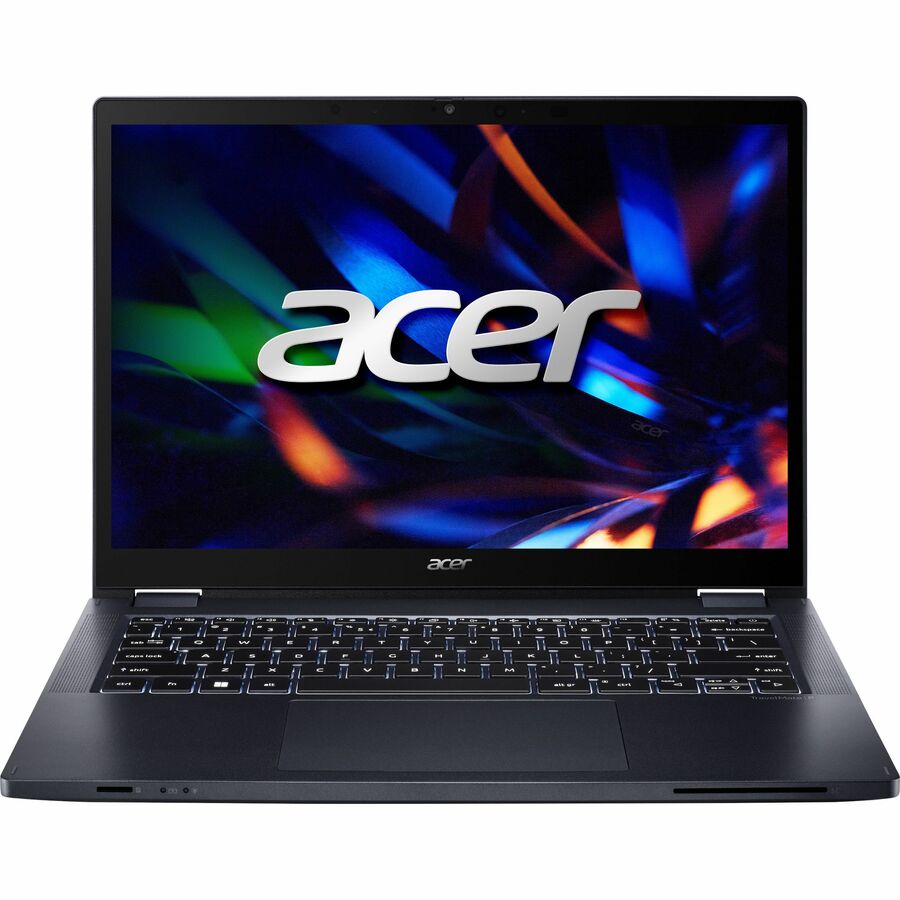 Acer TravelMate P4 Spin 14 TMP414RN-53 TMP414RN-53-579U 14" Touchscreen Convertible 2 in 1 Notebook - WUXGA - 60 Hz - Intel Core i5 13th Gen i5-1335U - 16 GB - 512 GB SSD - English Keyboard - Blue