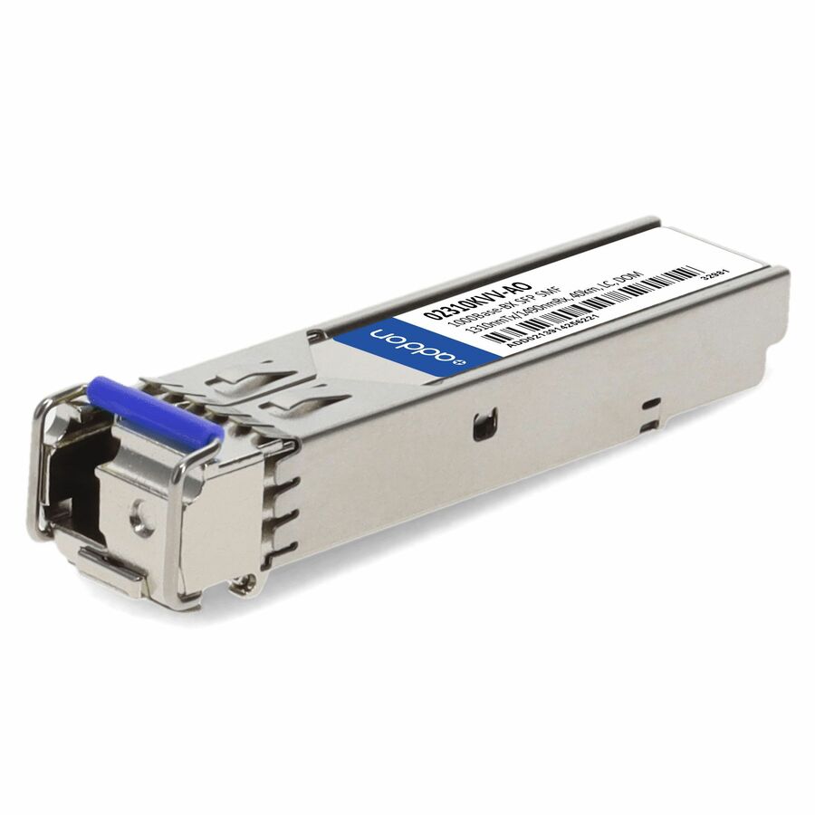 AddOn Huawei® 02310KVV Compatible TAA 1000Base-BX SFP Transceiver (SMF, 1310nmTx/1490nmRx, 40km, LC, DOM)