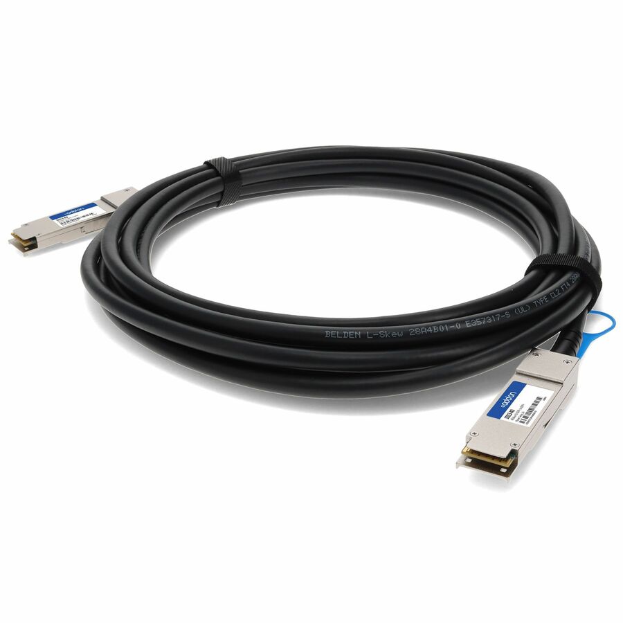 AddOn Extreme Networks 10313 Compatible TAA Compliant 40GBase-CU QSFP+ to QSFP+ Direct Attach Cable (Passive Twinax, 3m)
