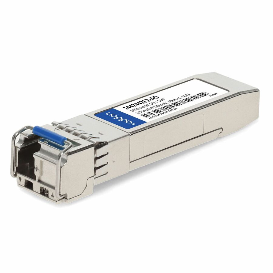 AddOn ADTRAN 1442442F2 Compatible TAA 10GBase-BX SFP+ Transceiver (SMF, 1270nmTx/1330nmRx, 40km, LC, DOM)