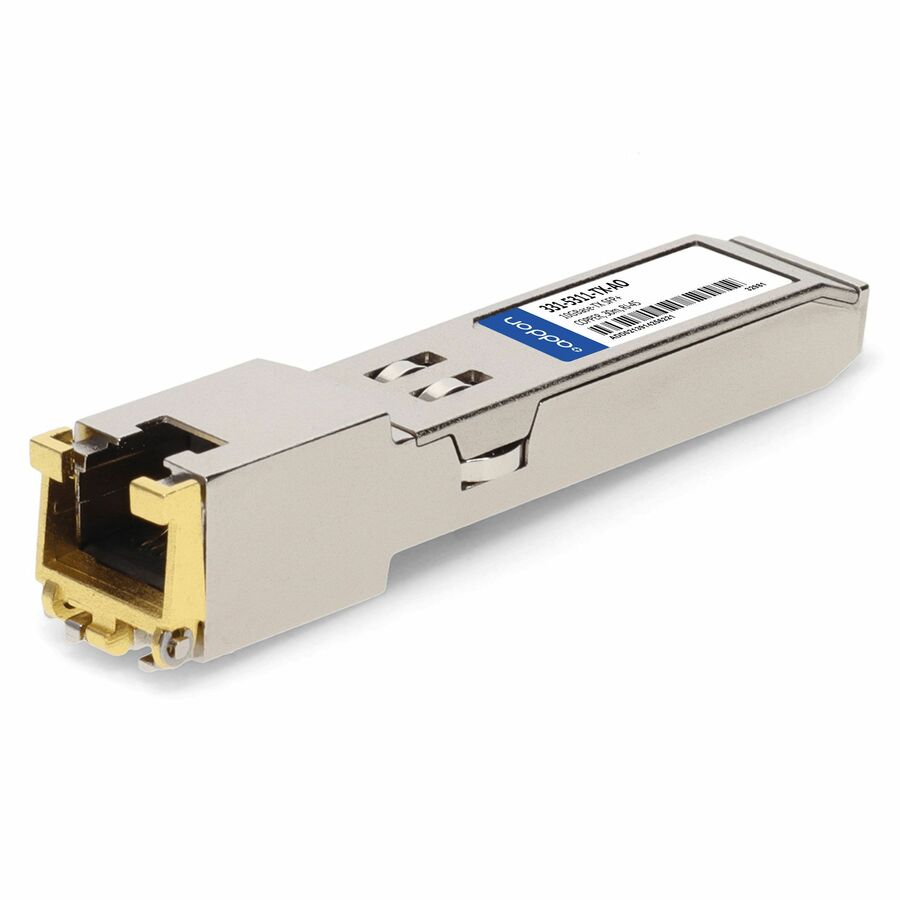 AddOn Dell 331-5311-TX Compatible TAA Compliant 100/1000/10000Base-TX SFP+ Transceiver (Copper, 30m, RJ-45)