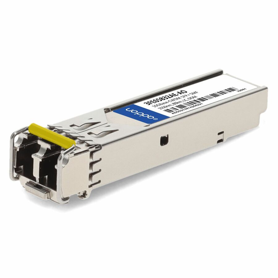 AddOn Alcatel-Lucent Nokia® 3FE65832AE Compatible TAA 10GBase-CWDM SFP+ Transceiver (SMF, 1550nm, 80km, LC, DOM)