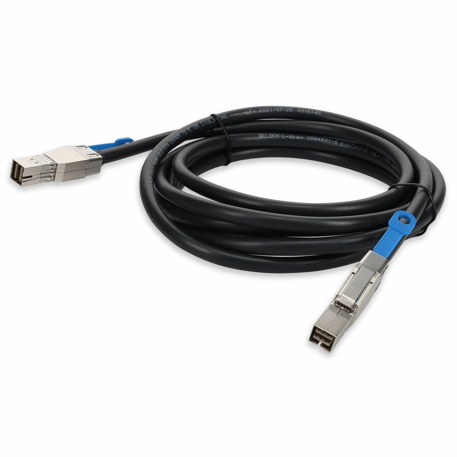 AddOn 4m Dell® 470-AATQ Compatible SFF-8644 External Mini-SAS HD Male to Male Storage Cable