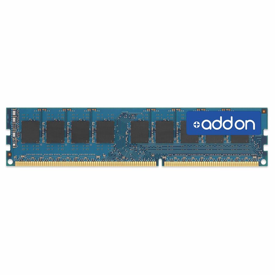 AddOn AM1333D3DRE/4G x1 HP 647907-S21 Compatible Factory Original 4GB DDR3-1333MHz Unbuffered ECC Dual Rank 1.5V 240-pin CL9 UDIMM