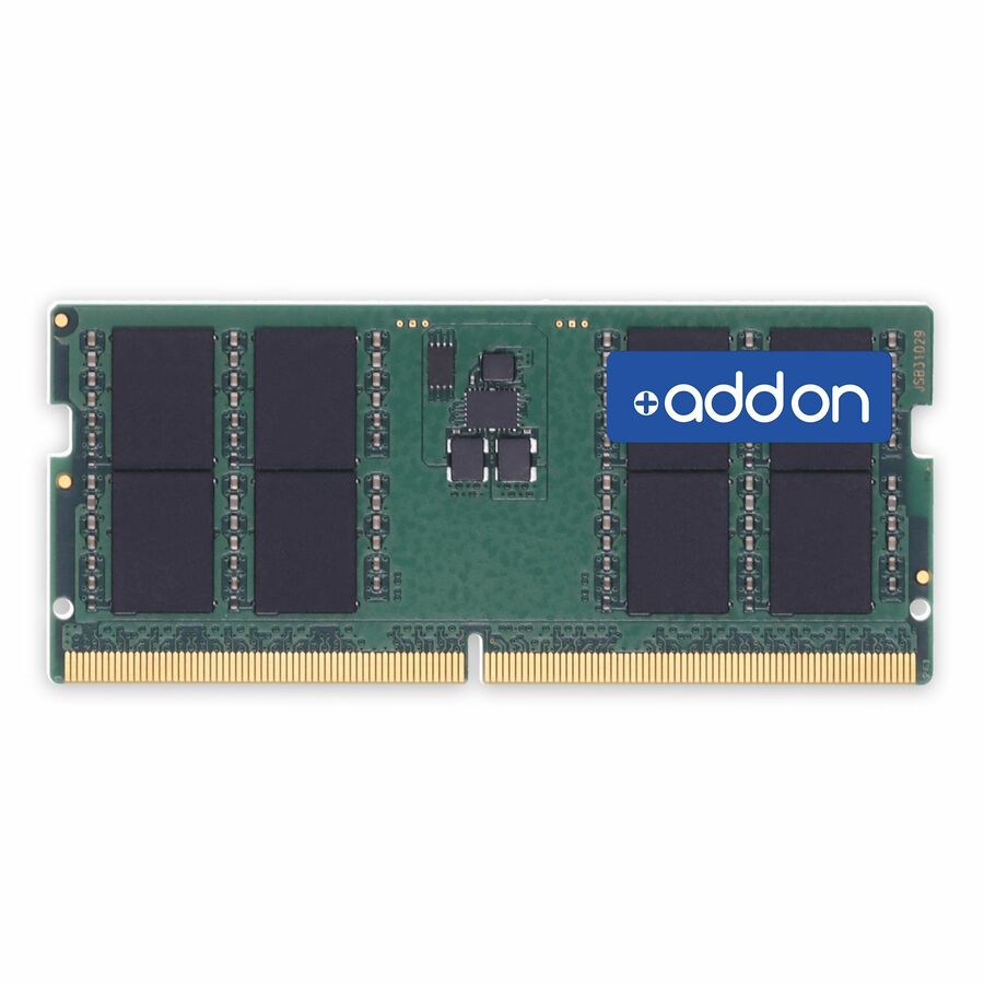 AddOn Dell® AB949334 Compatible 16GB DDR5-4800MHz Unbuffered Single Rank x8 1.1V 262-pin CL40 SODIMM