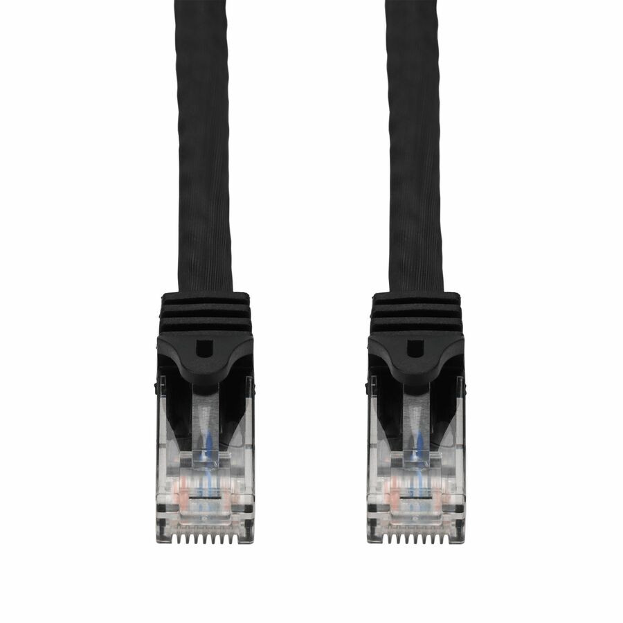 AddOn 15ft Black CAT 6 PVC Ethernet Cable Snagless Easy Boot RJ-45 M/M