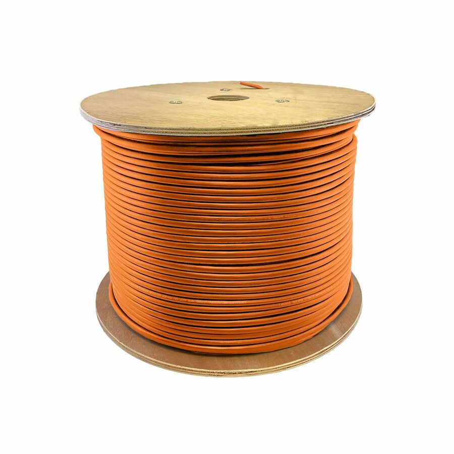 AddOn 3000ft Non-Terminated Orange OM2 Simplex OFNR (Riser-Rated) 1-Strand Fiber Bulk Cable