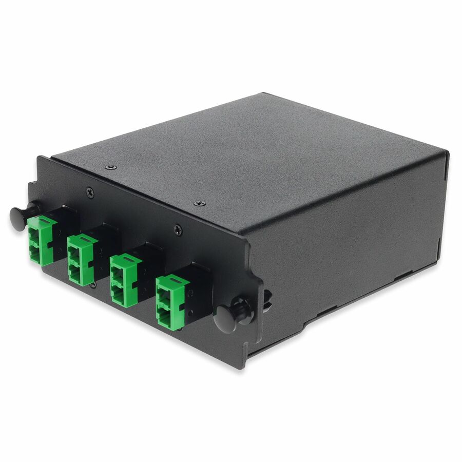 AddOn HDM Breakout Cassette 1x MPO-8 to 8x LC/APC provides compact MPO base-8 to LC/APC breakout connectivity within HDM rackmount systems