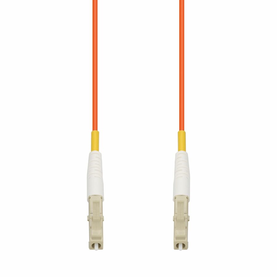 AddOn 0.5m LC to LC Orange OM1 Simplex OFNR (Riser-Rated) MMF Fiber Patch Cable