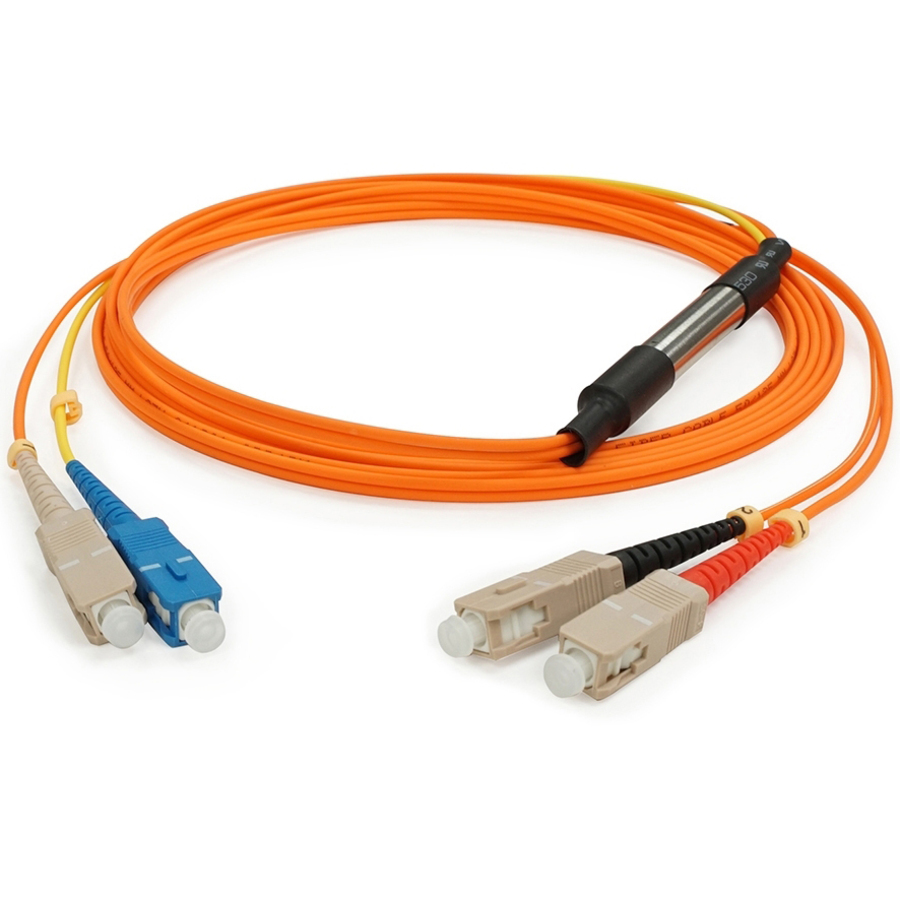 AddOn 5m SC (Male) Orange OM2 to SC (Male) Yellow OS2 Duplex OFNR Mode Conditioning Cable