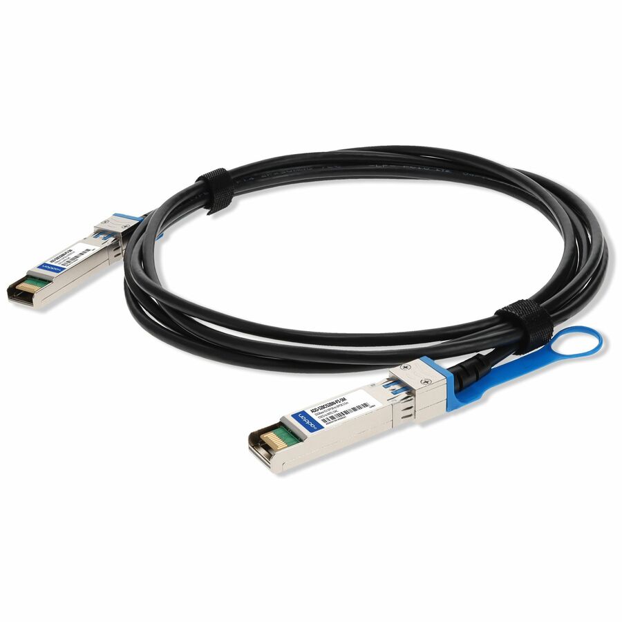 AddOn Cisco® SFP-H25G-CU2-5M to Intel® XXVDACBL2-5M Compatible TAA Compliant 25GBase-CU SFP28 to SFP28 Direct Attach Cable (Passive Twinax, 2.5m)
