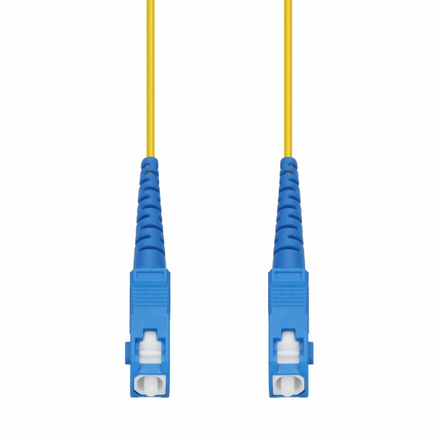 AddOn 5m SC to SC Yellow OS2 Simplex OFNP (Plenum-Rated) SMF Fiber Patch Cable