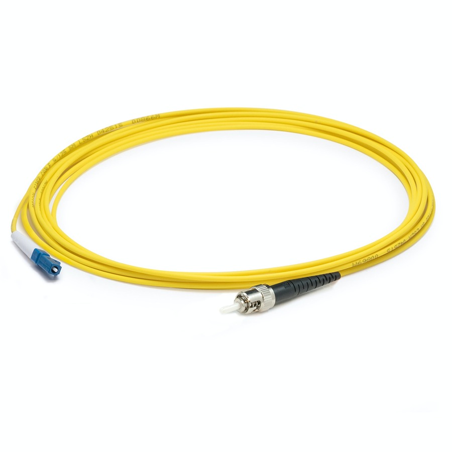 AddOn 31m ST to LC Yellow OS2 Simplex LSZH SMF Fiber Patch Cable