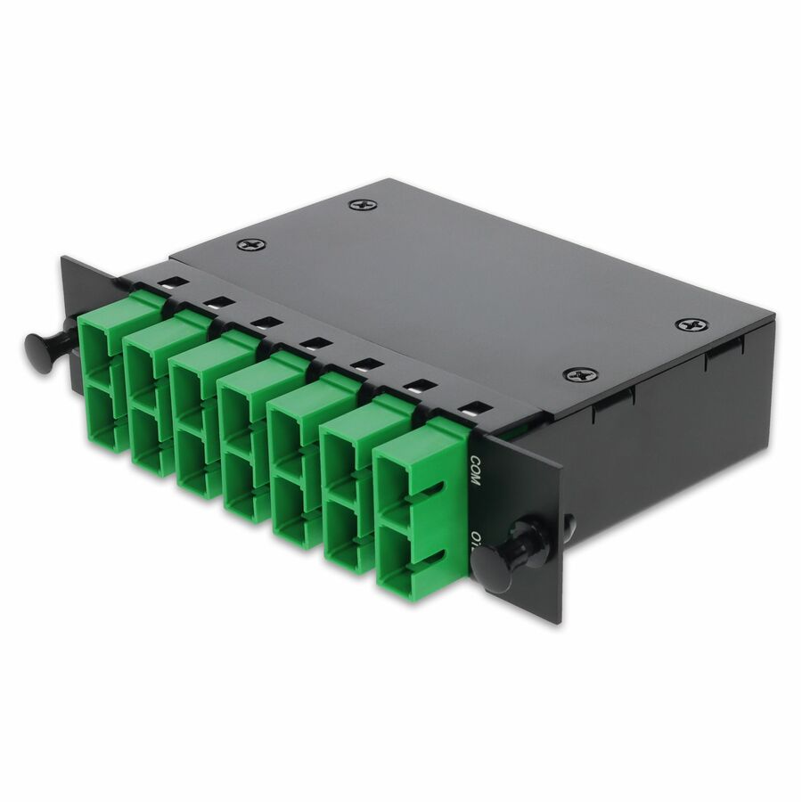 AddOn 8+3 Channel LGX DWDM Mux/Demux C16-C23 with OTDR, Test Tx/Rx, Upgrade, and Express Ports, SC/APC Connectors