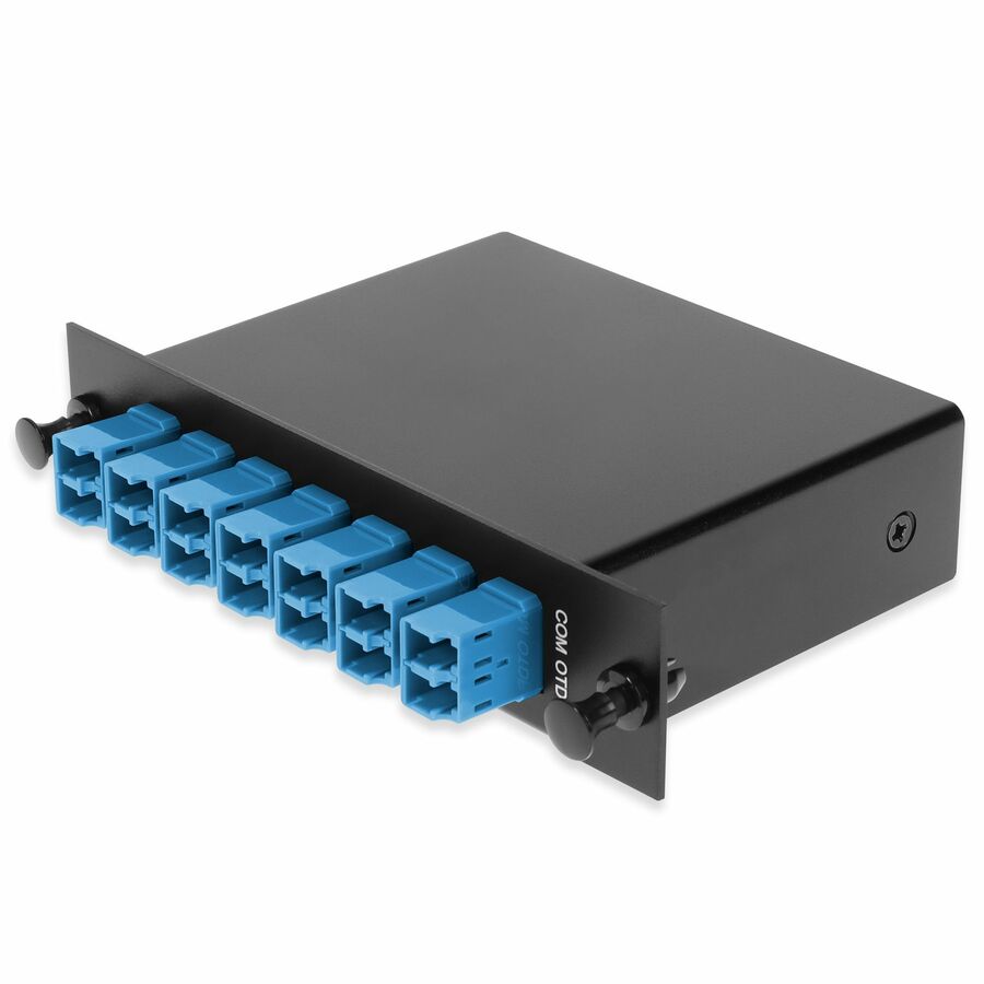 AddOn 8+3 Channel LGX DWDM Mux/Demux C40-C47 with OTDR, Test Tx/Rx, Upgrade, and Express Ports, LC/UPC Connectors