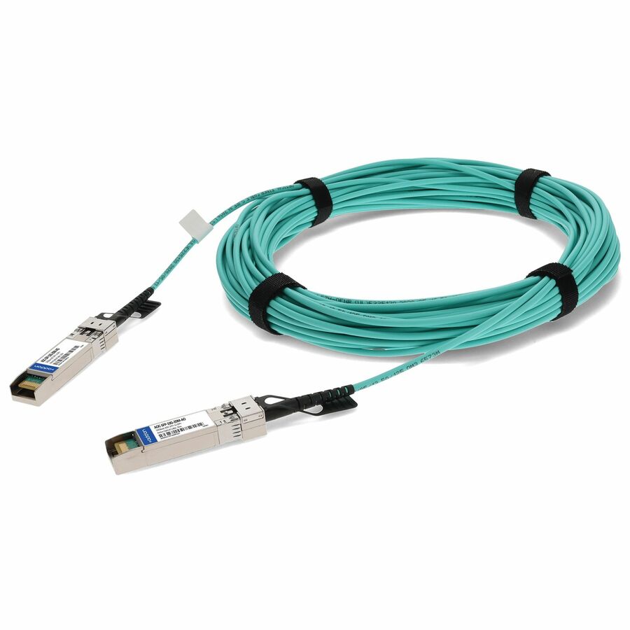 AddOn Dell AOC-SFP-10G-20M Compatible TAA Compliant 10GBase-AOC SFP+ to SFP+ Direct Attach Cable (850nm, MMF, 20m)