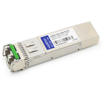AddOn Cisco® CWDM-10G-1290-40 Compatible TAA 10GBase-CWDM SFP+ Transceiver (SMF, 1290nm, 40km, LC, DOM)