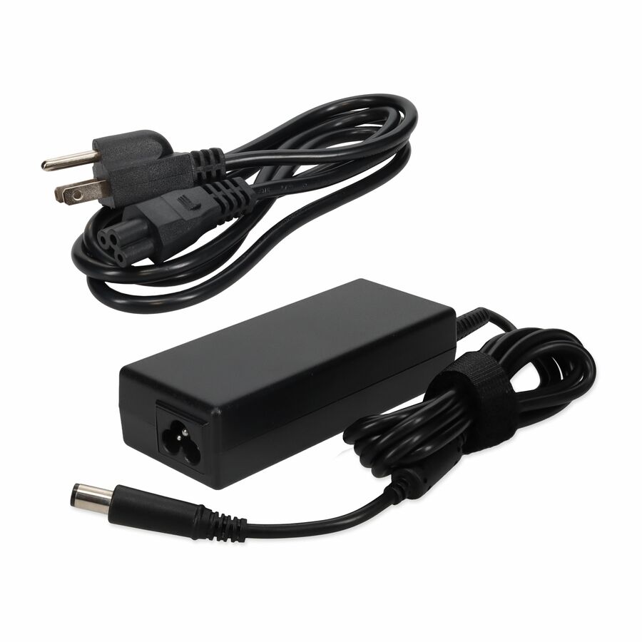 AddOn HP ED494UTABA Compatible 65W 18.5V at 3.5A Black 7.4 mm x 5.0 mm Laptop Power Adapter and Cable