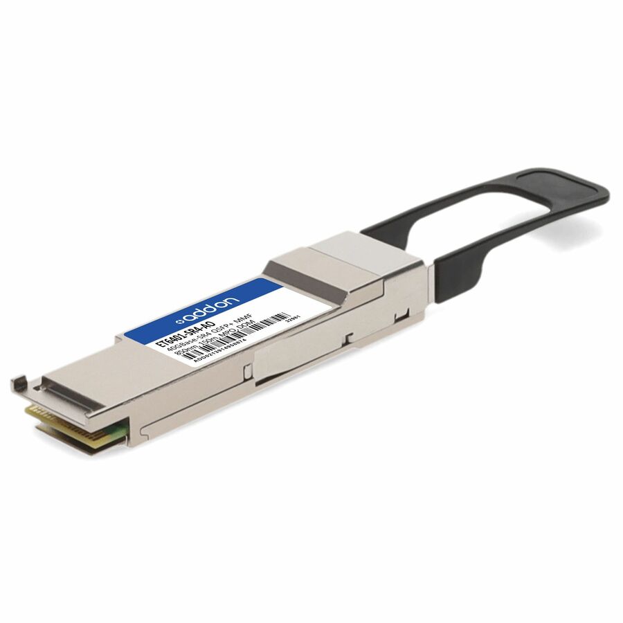 AddOn Edge-corE® ET6401-SR4 Compatible TAA 40GBase-SR4 QSFP+ Transceiver (MMF, 850nm, 150m, MPO, DOM)