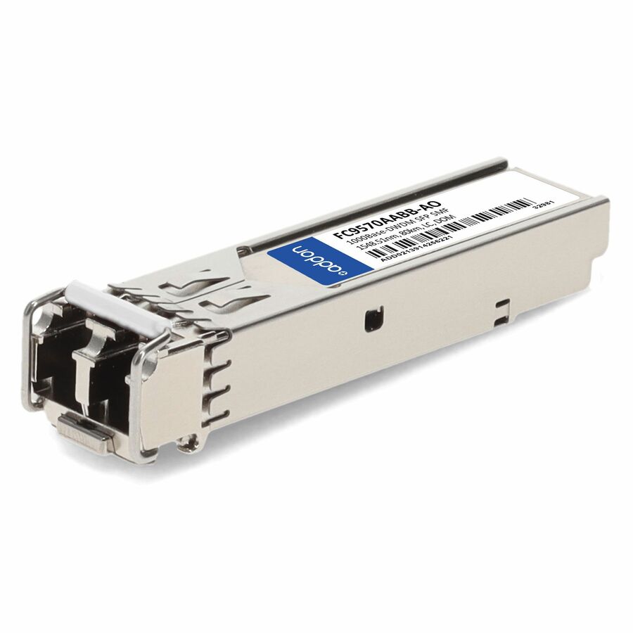 AddOn Fujitsu® FC9570AABB Compatible TAA 1000Base-DWDM 100GHz SFP Transceiver (SMF, 1548.51nm, 80km, LC, DOM)