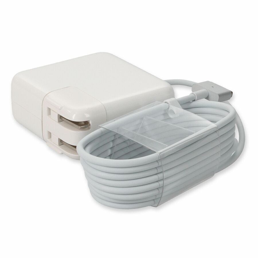AddOn Apple Computer FT9W Compatible 45W 14.85V at 3.05A Black MagSafe 2 Laptop Power Adapter and Cable