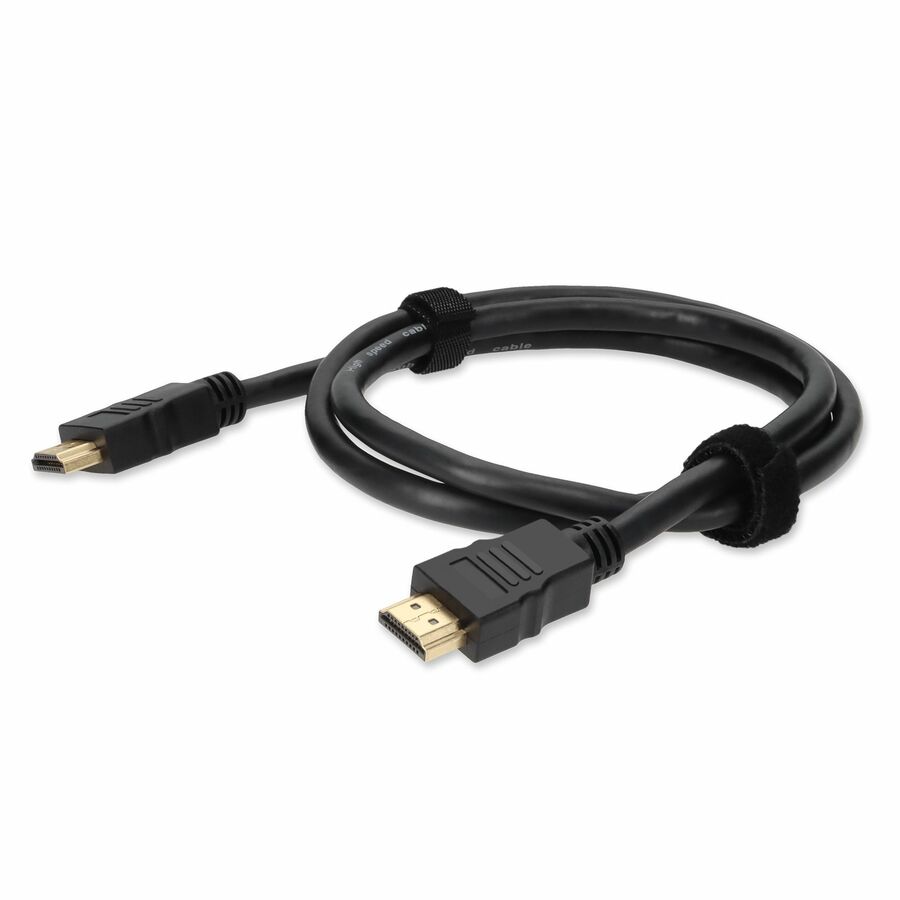 AddOn 3m HDMI 1.4 Male to HDMI 1.4 Male Black Cable For Resolution Up to 4096x2160 (DCI 4K)