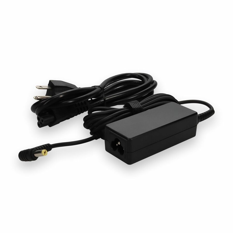 AddOn Acer LC.ADT0A.023 Compatible 40W 19V at 2.15A Black 5.5 mm x 1.7 mm Laptop Power Adapter and Cable