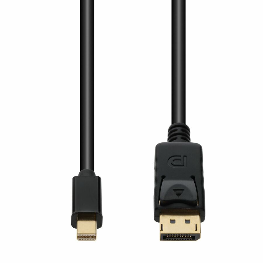 AddOn 10ft Mini-DisplayPort (Male) to DisplayPort 1.2 (Male) Black Cable, 4K 60Hz