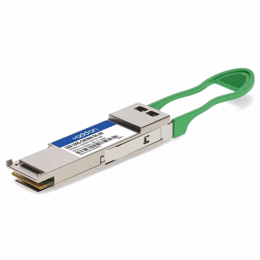 AddOn Dell® Q28-100G-CWDM4 Compatible TAA 100GBase-CWDM4 QSFP28 Transceiver (SMF, 1270nm to 1330nm, 2km, LC, DOM)