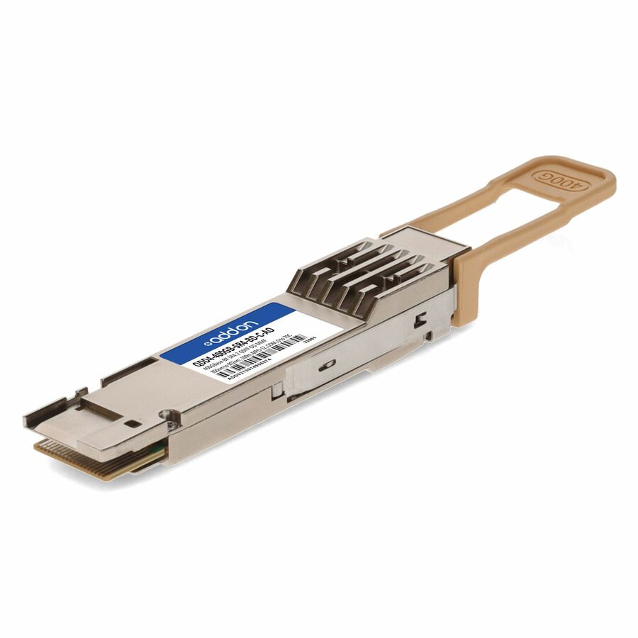 AddOn Cisco® Compatible TAA 400GBase-BX SR4.2 PAM4 QSFP-DD Transceiver (MMF, 850nm to 902nm, 100m, MPO-12, DOM, CMIS 4.0)