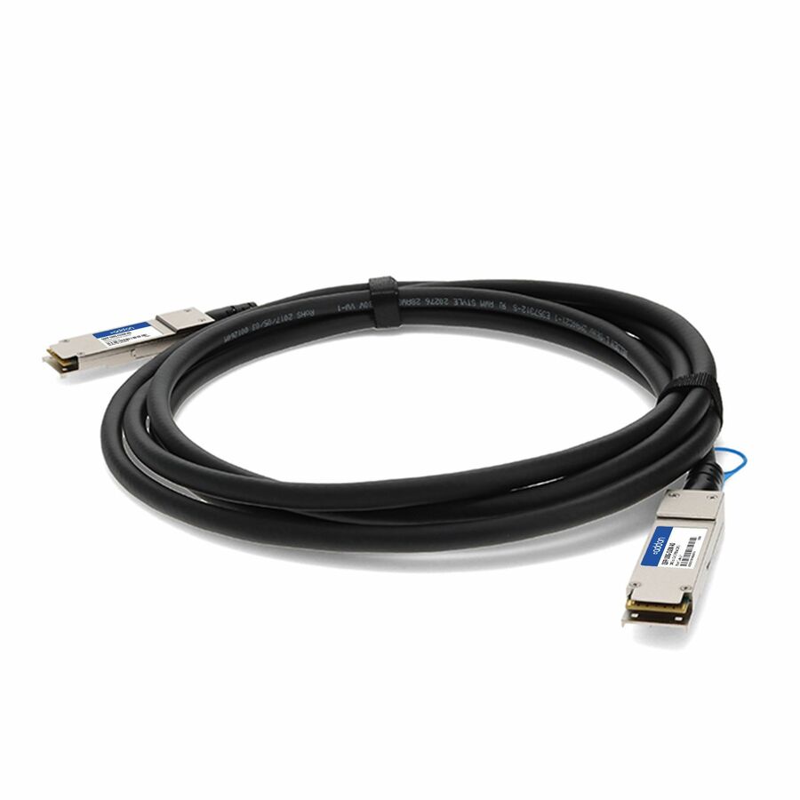 AddOn Cisco QSFP-100G-CU2M Compatible TAA Compliant 100GBase-CU QSFP28 to QSFP28 Direct Attach Cable (Passive Twinax, 2m)