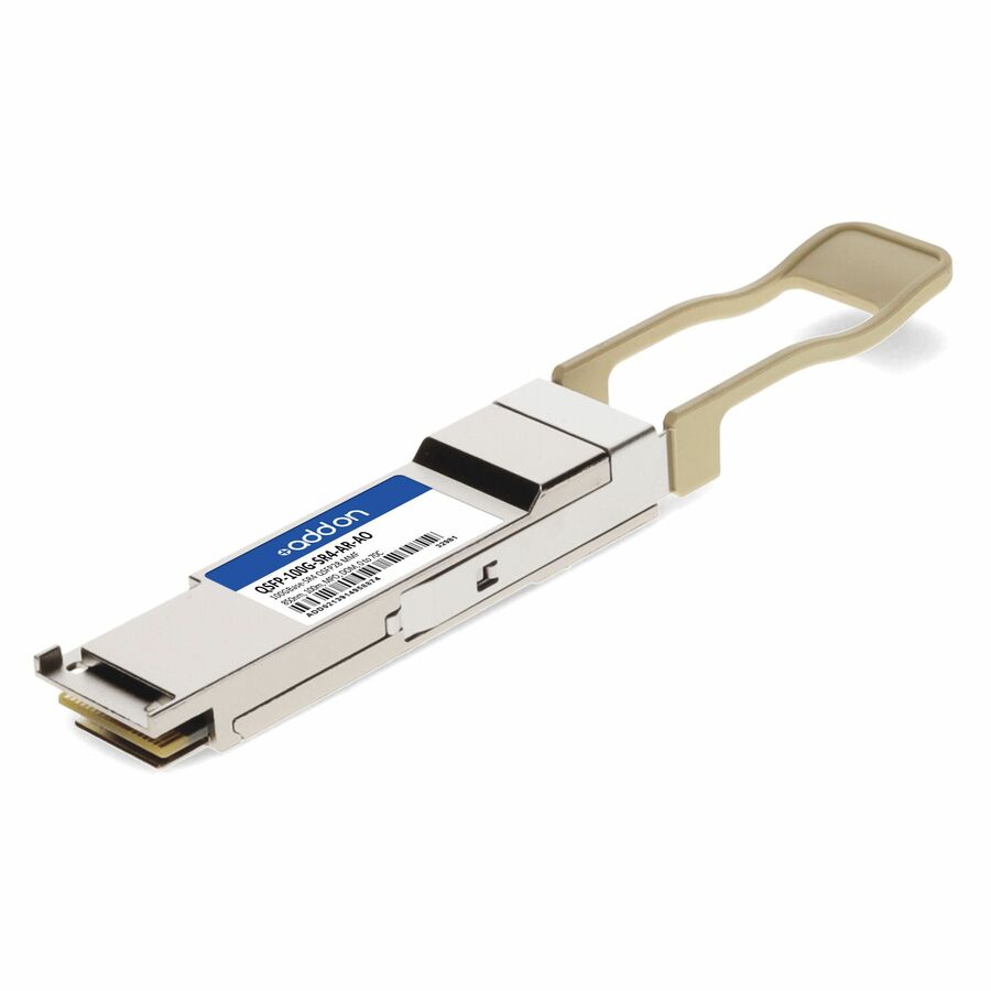 AddOn Arista Networks QSFP-100G-SR4 Compatible TAA Compliant 100GBase-SR4 QSFP28 Transceiver (MMF, 850nm, 100m, MPO, DOM)