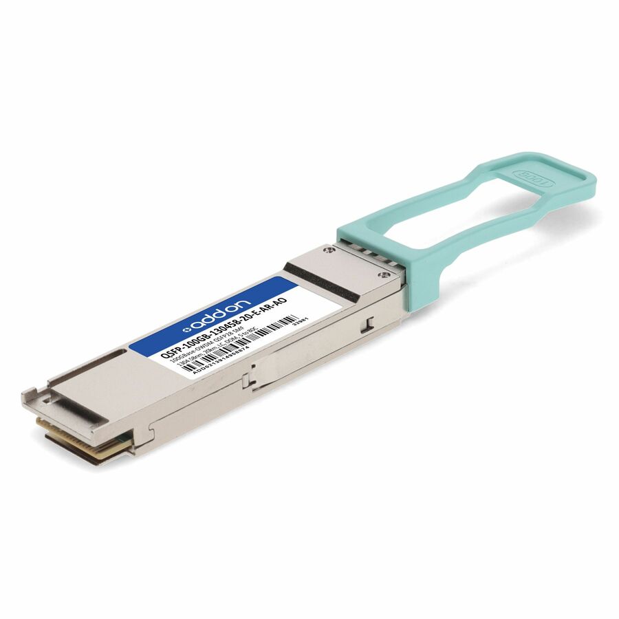 AddOn Arista Networks® Compatible TAA 100GBase-OWDM QSFP28 Transceiver O-Band Channel OW304 50GHz (SMF, 1304.58nm, 20km, LC, DOM, -5 to +80C)