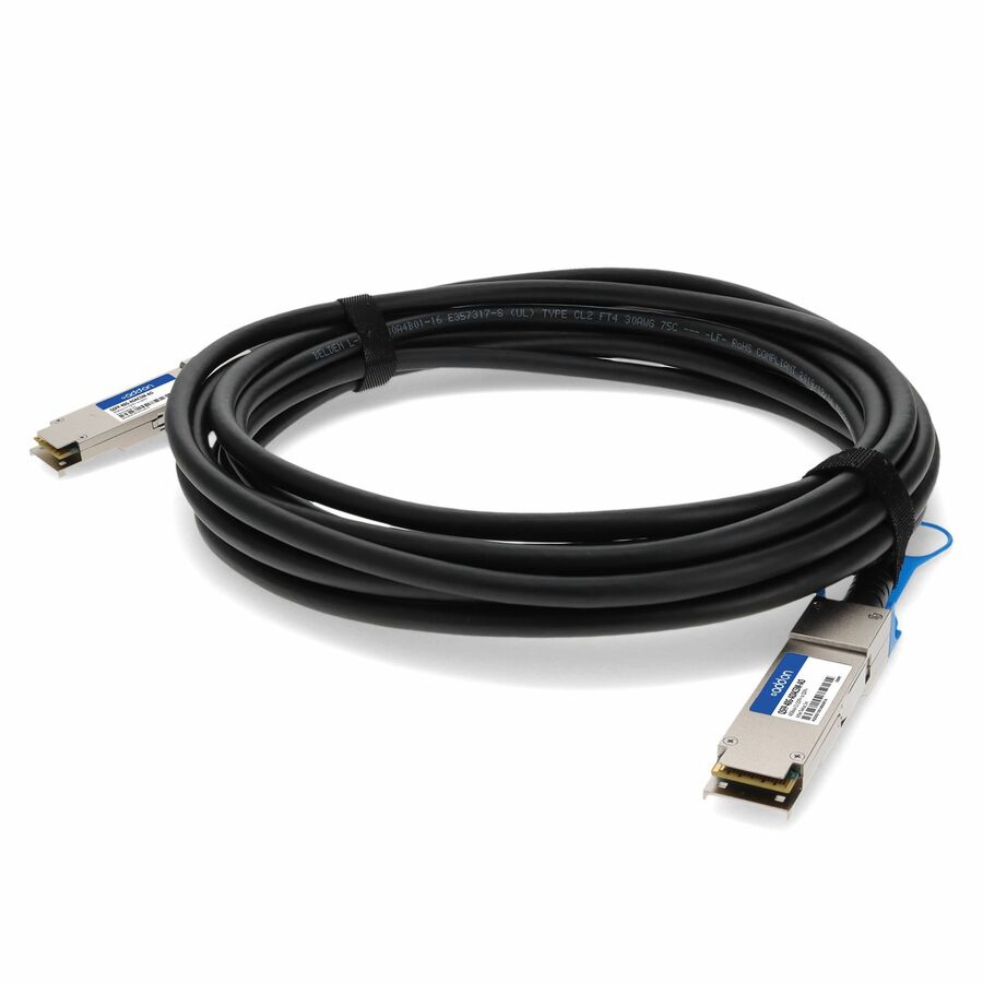 AddOn MSA and TAA Compliant 40GBase-CU QSFP+ Direct Attach Cable (Active Twinax, 5m)