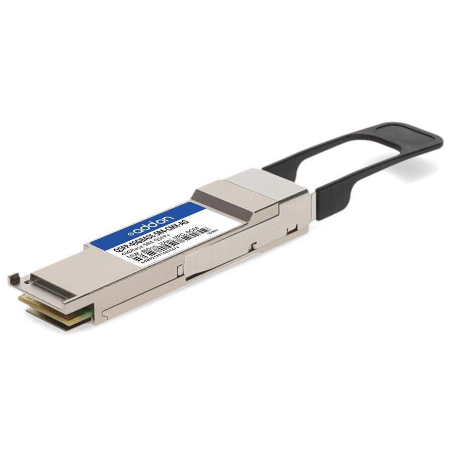 AddOn Cisco® and Mellanox® Compatible TAA Compliant 40GBase-SR4 QSFP+ Transceiver (MMF, 850nm, 150m, MPO, DOM)