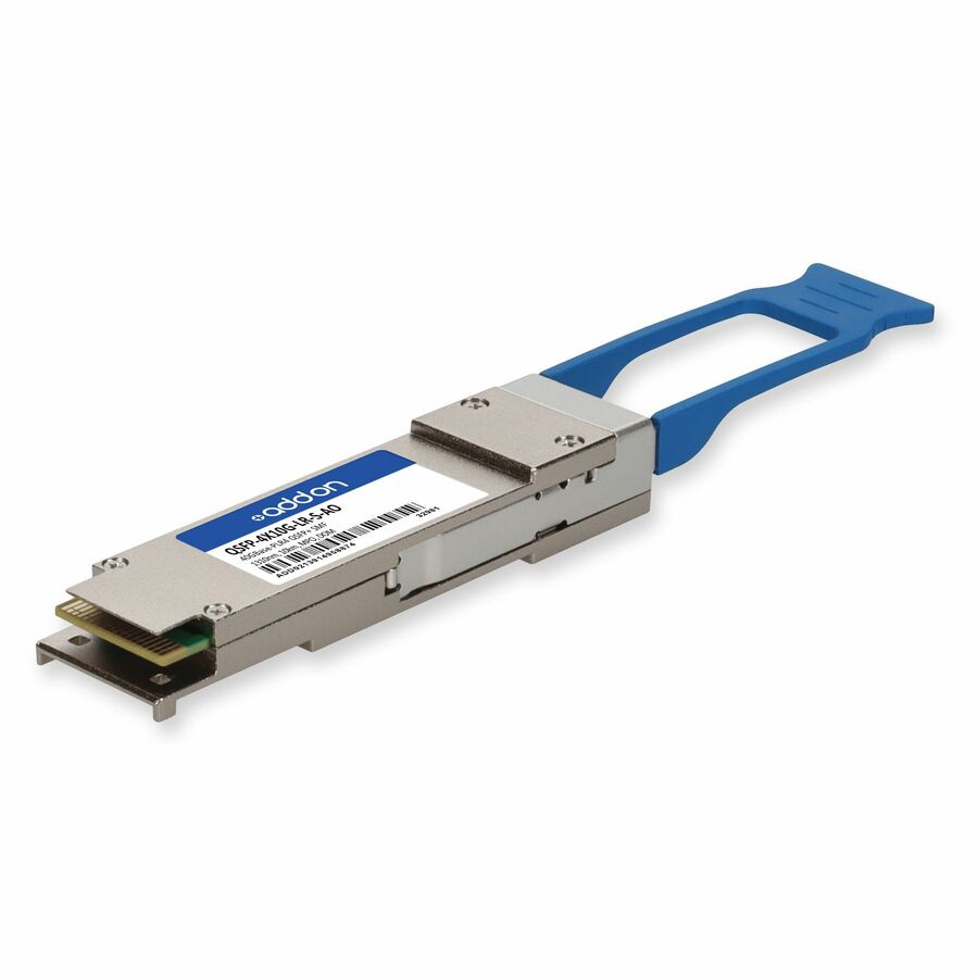 AddOn Cisco QSFP-4X10G-LR-S Compatible TAA Compliant 40GBase-PLR4 QSFP+ Transceiver (SMF, 1310nm, 10km, MPO, DOM)