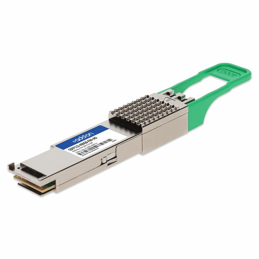 AddOn MSA and TAA 400GBase-FR4 QSFP112 Transceiver (SMF, 1310nm, 2km, LC, DOM, CMIS 5.0)